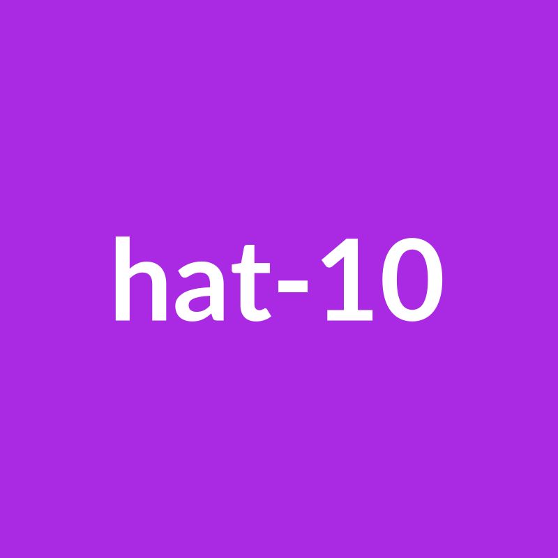 Hat 10